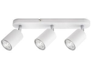 Lampa Kinkiet Oprawa SIENA 3xgu10 biała potrójna do LED LUX07003