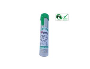 Cyna fiolka 1mm 14g Sn99,3Cu0,7 1.1.3/3/3.0 bezołowiowa cyna lutownicza PROFESSIONAL RoHs EKO LUX07060