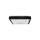 Lampa plafon PLATO-K-B 2 x E27 300x300 kwadrat ramka czarna szczotkowana PMA