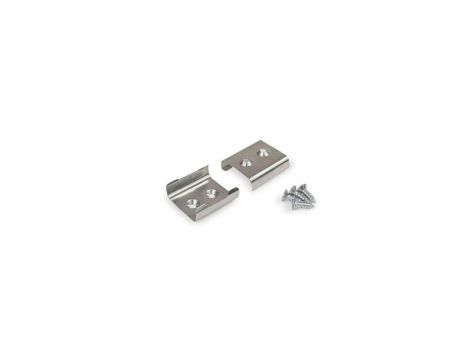 Topmet Mikrus s uchwyt sprężysty inox 94230019 - miniaturowy niskonapięciowy (12V) system szynowy / liniowy oświetlenia gablot L