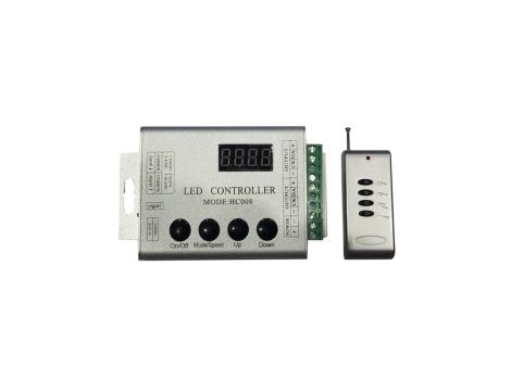 Kontroler sterownik RGB RF IC WS2811 4 przyciski 72W do 2048 pikseli Digital