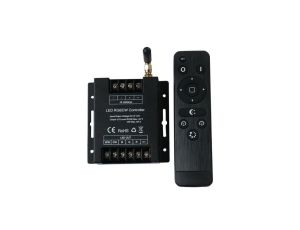 Kontroler sterownik RGB+CCT RF 240W 12/24VDC czarny radiowy 433.92MHz