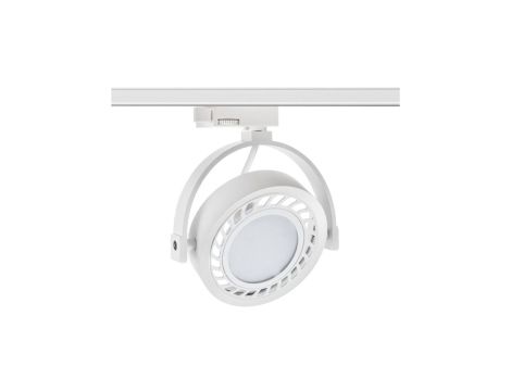 Lampa Piano na szynoprzewód 1 x ES111 biały matowy + LED 9W gratis CL1128-W-TRACK