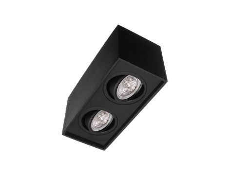Oprawa natynkowa SURF 2 x gu10 czarny CL1002-b