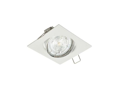 Oprawa ONYKS kwadrat ruchoma BS biały blacha stalowa