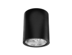 Oprawa sufitowa natynkowa OVAL MAXI-AR111 czarny (stop aluminium) LUX06195