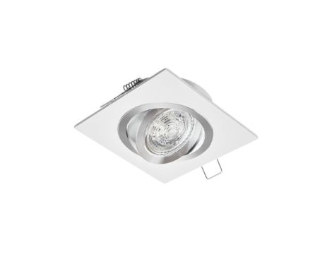 Oprawa JOTA K/1 kwadrat drapana biała aluminiowa regulowana