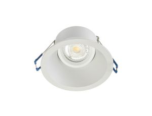 Oprawa ROMA okrągła biała odlew aluminium