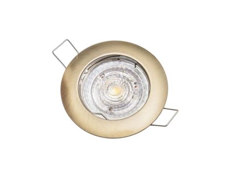 Oprawa GAMA-S mosiądz patyna odlew okrągła