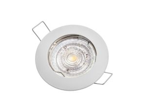 Oprawa GAMA-S Biała matowa odlew okrągła