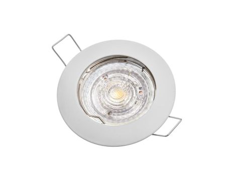 Oprawa GAMA-S Biała matowa odlew okrągła