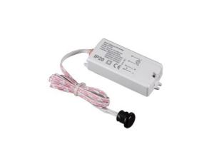 Czujnik ruchu PIR 230V meblowy PX122 wpuszczany na ruch ręką