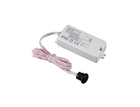 Czujnik ruchu PIR 230V meblowy PX122 wpuszczany na ruch ręką