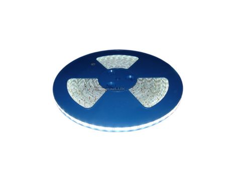 Taśma 60 led smd 5050 PREMIUM 12V DC 14,4W zimna IP20 6500K profesjonalna LUX00166 /1m/