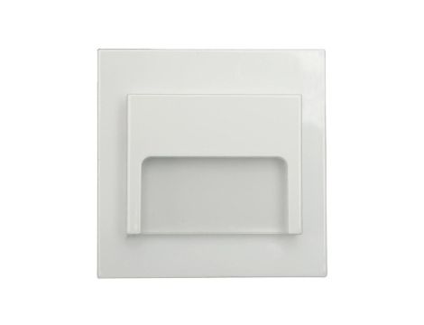 Oprawa Ontario biała 1,5W 12VDC ciepła 9 led smd 3014 kwadrat do puszki fi 60