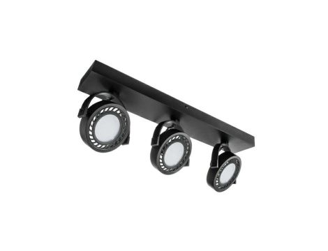 Piano 3xES111 (gu10) czarne potrójne CreeLamp