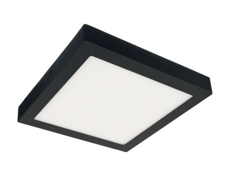 Plafon Modesto kwadrat LED 24W czarny mat 300x300mm 2400lm 3000K aluminium CreeLamp CLM206-B