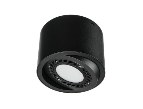 Oprawa sufitowa RONDO-111 czarna black natynkowa regulowana AR111 / ES111 / QR111