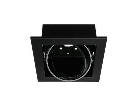 Oprawa wpuszczana SINDY 1 x AR111 czarna lakierowana
