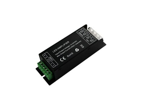 Amplifier 1 kanał czarny 25A 300W 12/24V DC