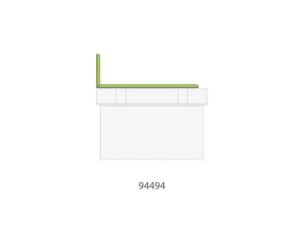 Zestaw montażu flagowego RAL 9016 SUPREMA INTELIGHT-94494