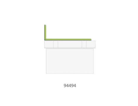 Zestaw montażu flagowego RAL 9016 SUPREMA INTELIGHT-94494