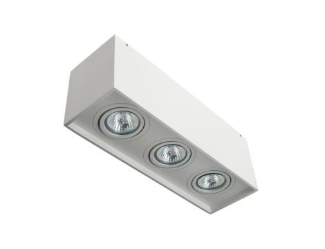 Oprawa natynkowa SURF 3 x gu10 biały CL2003-w