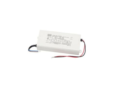 Zasilacz led Mean Well PCD-40-1050b ip42 1050mA 22-38V 39,9W stałoprądowy ściemnialny