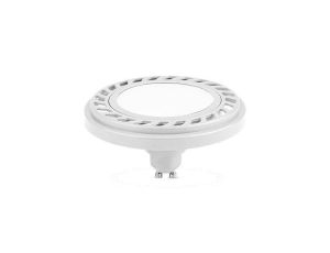 Żarówka ES111 gu10 15 led 5W W/WW 120s ciepła biała AR111 biała obudowa