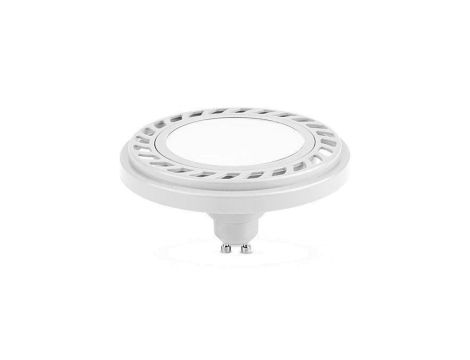 Żarówka ES111 gu10 15 led 5W W/WW 120s ciepła biała AR111 biała obudowa