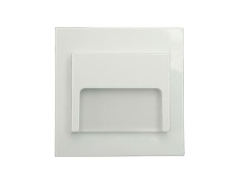 Oprawa Ontario biała 1,5W 12VDC 4000K neutralna biała 9 led smd 3014 kwadrat do puszki fi 60