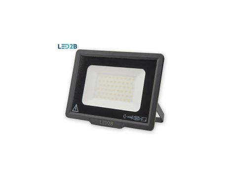 Naświetlacz oprawa led MH 50W czarny 3000K ciepła biała 4000lm