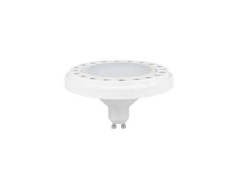Żarówka MONDO ES111 LED gu10 18W W/NW 18 led 2835 230V AR111 neutralna biała obudowa biała aluminium