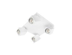 Lampa OSCAR-W/W biała z białym przegubem 4xgu10 poczwórna