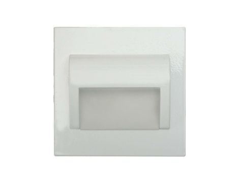 Oprawa Beryl biała 1,5W 12V DC 4000K biała neutralna 9 led smd 3014 kwadrat do puszki fi 60