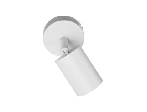 Lampa Oprawa SIENA-ALU-W/W 1xgu10 biała z białym przegubem