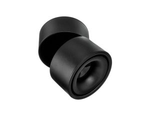 Lampa LED RODEO czarna 12W 3000K sufitowa natynkowa regulowana