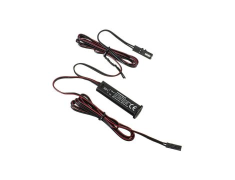 Sensor włącznik 2-tryby drzwiowy / ruch czarny DOPPEL-S01 30W 12V / 60W 24V do szafek szuflad mebli Electronic IR sensor Switch