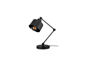 Lampa LOFT ABI B1 czarna 1xE27 biurkowa