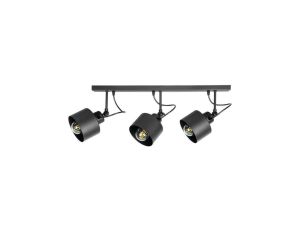 Lampa LOFT ABI P3 czarna 3xE27 plafon
