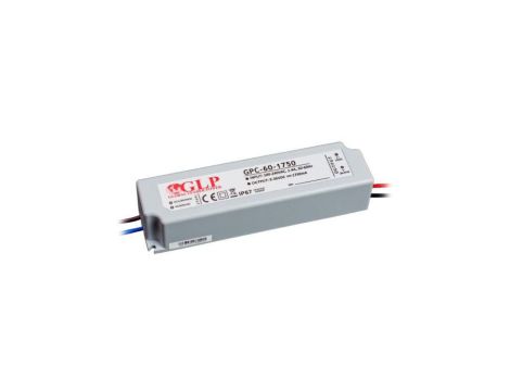 Zasilacz GPC-60-1750 9-36V 1750mA 63W stałoprądowy ip67