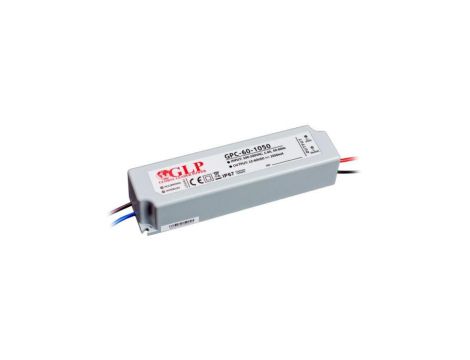 Zasilacz GPC-60-1050 12-60V 1050mA 63W stałoprądowy ip67