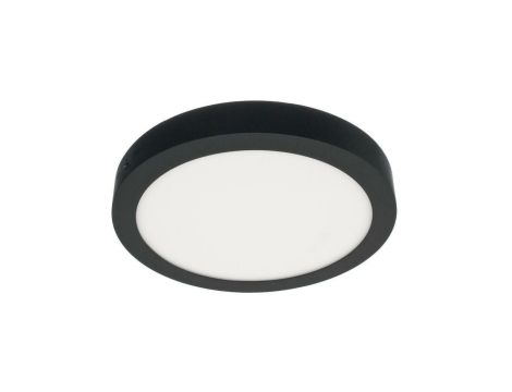 Plafon Modesto2 okrągły LED 24W czarny 2400lm 3000K aluminium