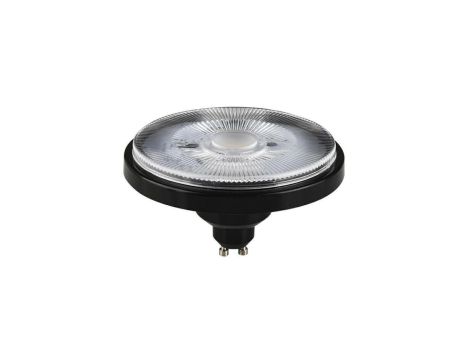 Żarówka SPACE ES111 LED 12W B/WW gu10 30 stopni 1200lm 230V AR111 ciepła biała obudowa czarna (bez otworów)