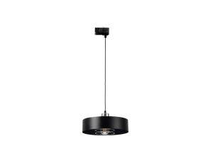 Lampa LOFT IDA-S W2 1xE27 wisząca 3F na szynoprzewód LUXsystem czarno srebrny