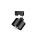 Lampa LOFT ABI TRACK 1xE27 3F na szynoprzewód LUXsystem czarna