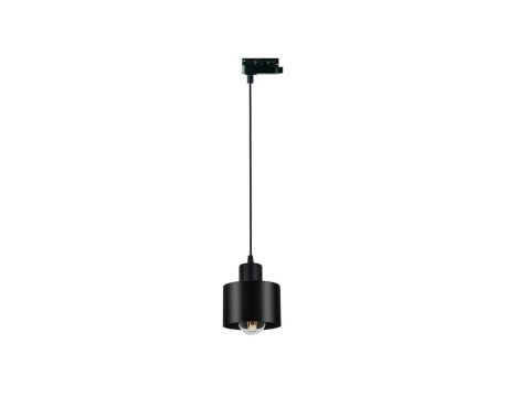 Lampa LOFT fi-120 1xE27 wisząca 1F na szynoprzewód LUXsystem czarna