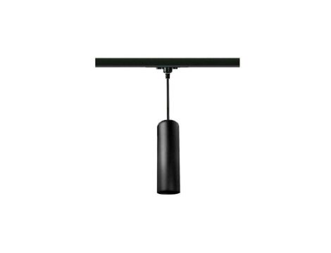 Lampa wisząca SANDRA 1xgu10 czarna 60x300 zwis oprawa na szynę 1-fazową LUXsystem-1F