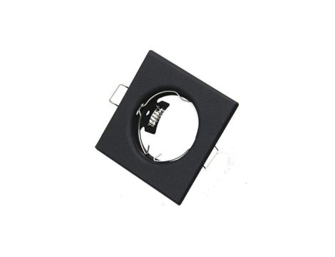 Oprawa TOPAZ kwadrat stała BS czarna blacha stalowa