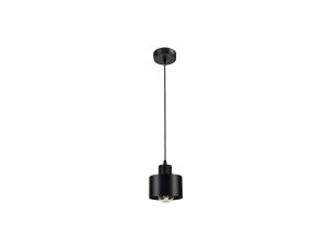 Lampa LOFT ABI W2 czarna 1xE27 wisząca
